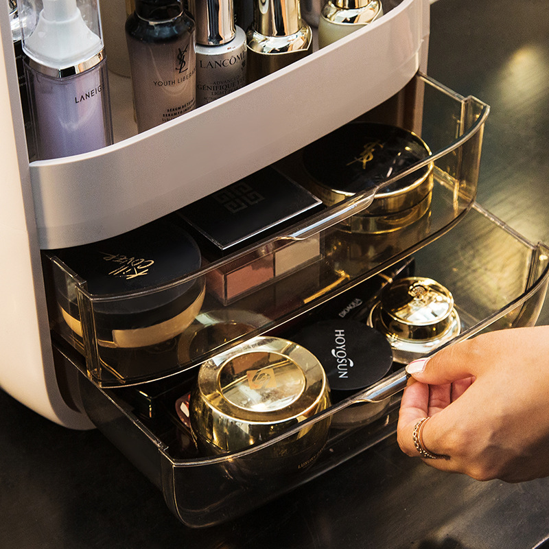 Multi-Layer Cosmetic Storage Box