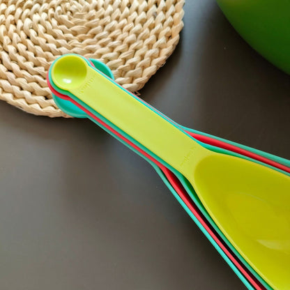 4PCs Double Sided Kitchen Measuring Spoon